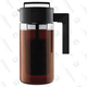 You’ll get about four servings from the Takeya Deluxe one-quart bottle.